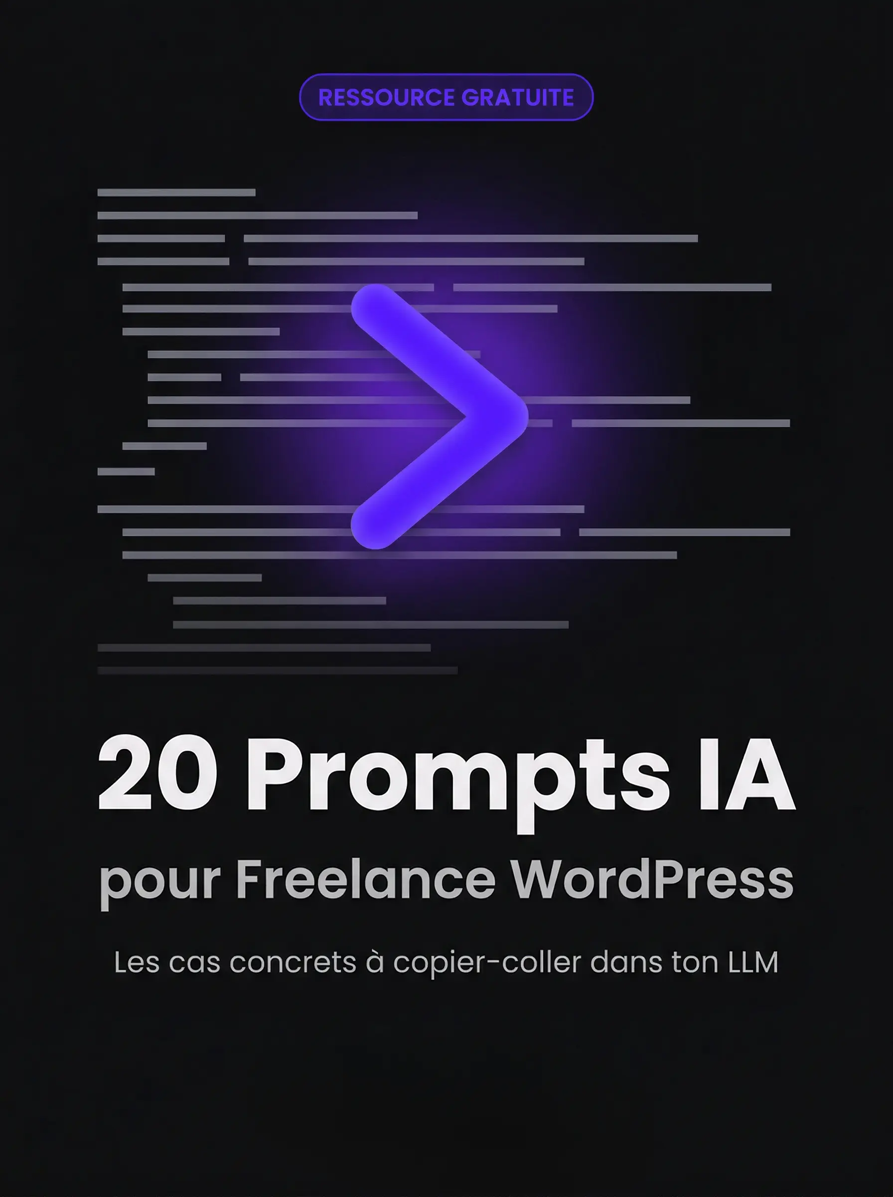 20 Prompts IA pour Freelance WordPress