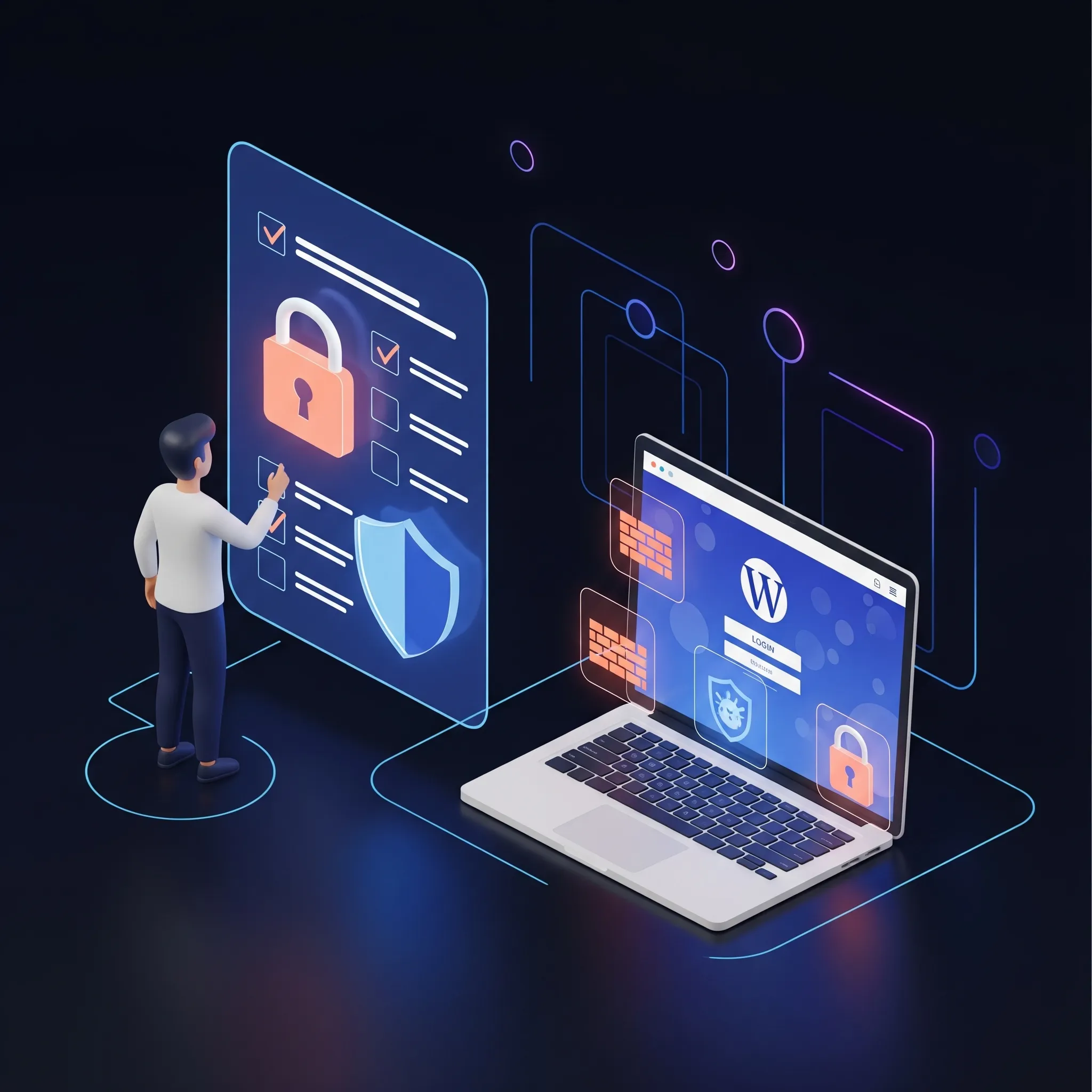 Illu checklist sécurité WPMalter